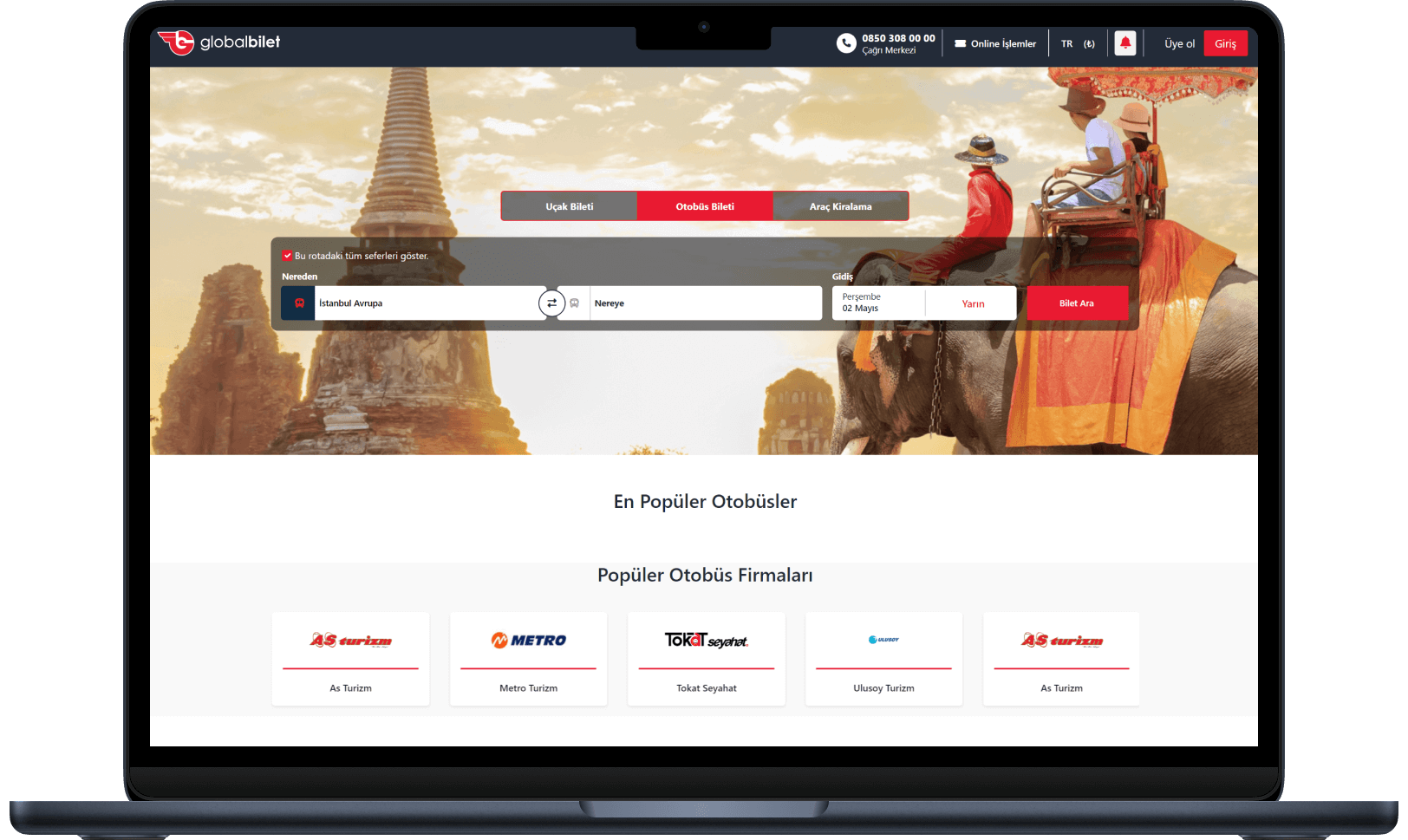Global Bilet Corporate Website